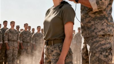 الرقيب كان يعتقد أنه يهين مجنده بسيطة 